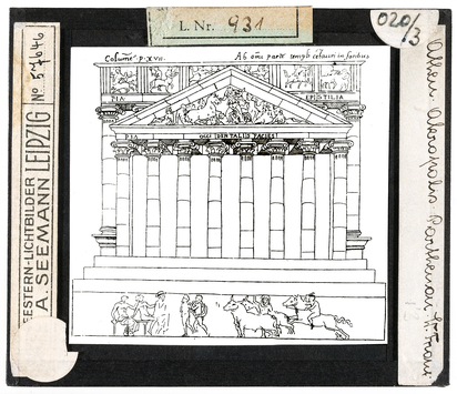 Vorschaubild Athen: Akropolis, Parthenon, Westfront (Seestern-Nr. 57646) 